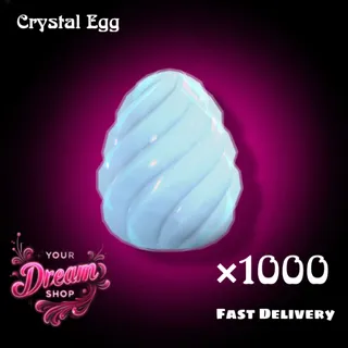 1000×Crystal eggs