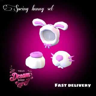 Spring bunny set