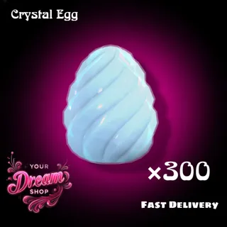 300×crystal eggs
