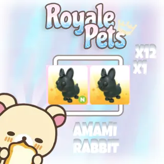 amami rabbit x12 and neon amami rabb