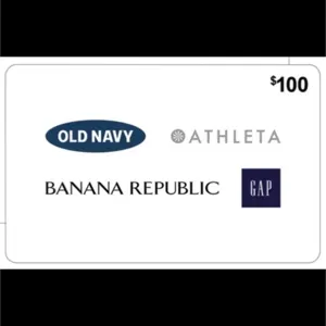 $100.00 US Gap, Old Navy, Banana Republic, Athleta