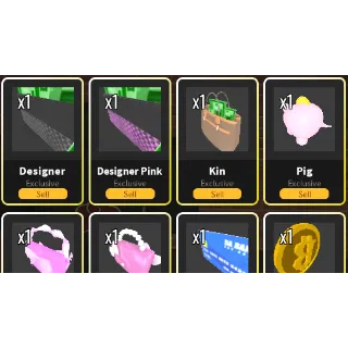 Da Hood Wallet Skins bundle