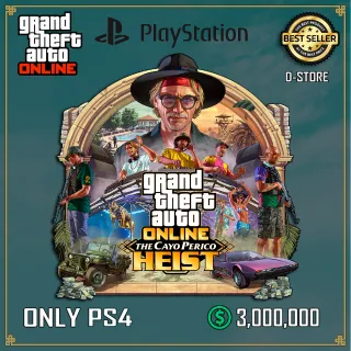 3.000.000 GTA money PS4