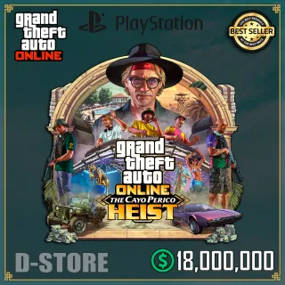 18.000.000 GTA MONEY PS4