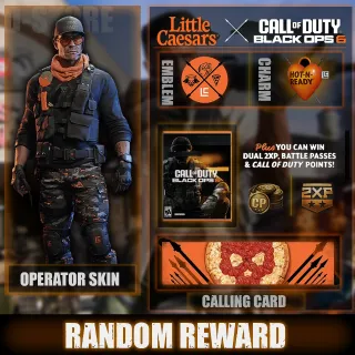 Call of Duty: Black Ops 6  LITTLE CAESARS RANDOM REWARD