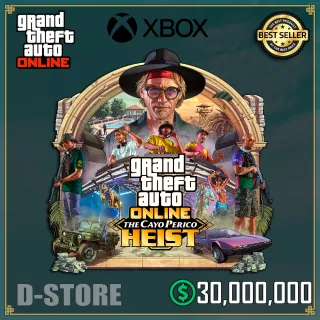 30.000.000 GTA money XBOX