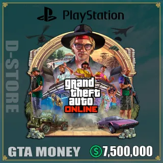 7.500.000 GTA MONEY PS4