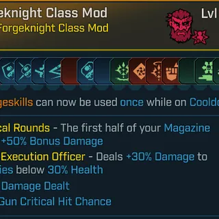Borderlands 4 Modded Forgeknight Class Mod 