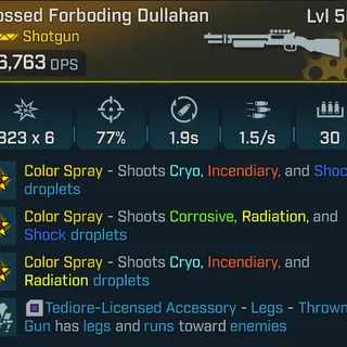 Borderlands 4 Modded Forboding Dullahan