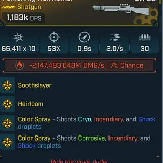 Borderlands 4 Modded Hellwalker 1.1M DPS