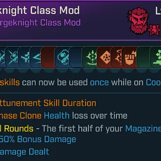 Borderlands 4 Modded Forgeknight Class Mod 