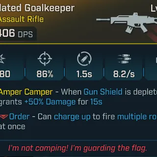 Borderlands 4 Modded Canillated Goalkeeper 