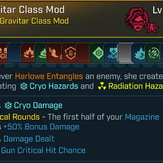 Borderlands 4 Modded Gravitar Class mod 