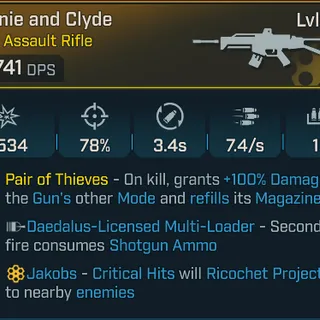 Borderlands 4 Modded Bonnie and Clyde 