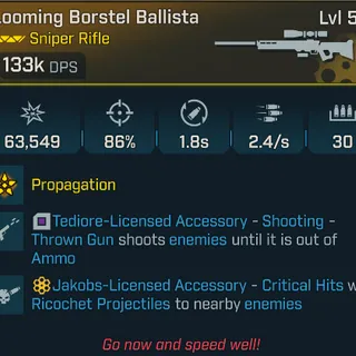 Borderlands 4 Modded Looming Borstal Ballista