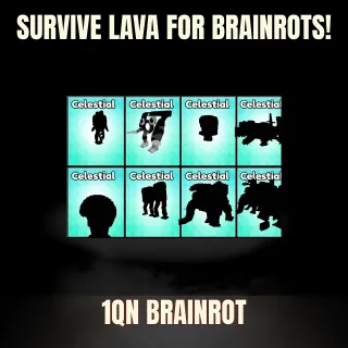 Survive LAVA for Brainrots!