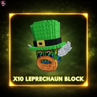 10x Leprechaun Lucky Block