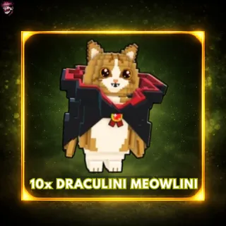 10x Draculini Meowlini