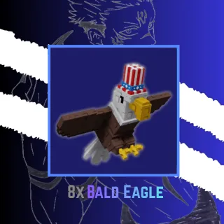 8x Bald Eagle