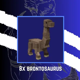 8x Brontosaurus - All Max