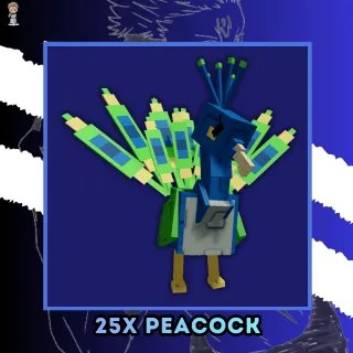 x25 Peacock