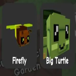 Rainbow Firefly + Big Turtle