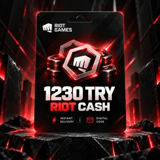 Riot Cash 1230.00 TRY Valorant 4325 VP