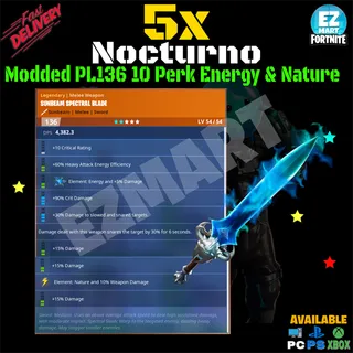 5 Modded Spectral Blade