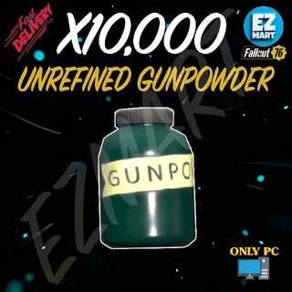 x10,000 Unrefined Gunpowder