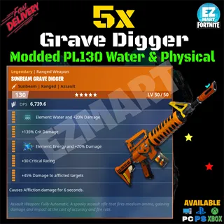 5 Modded Grave Digger