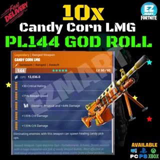 10 Candy Corn LMG (