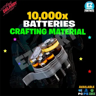 10,000x Batterie