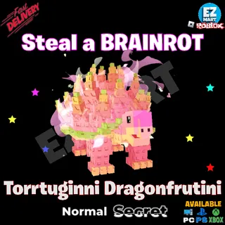 1x Torrtuginni Dragonfrutini | Steal a Brainrot