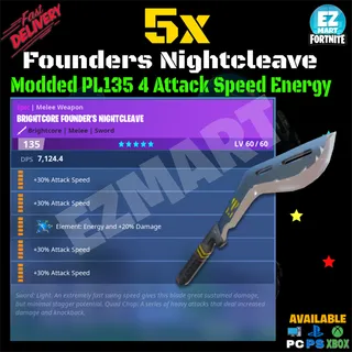 5 Modded Nightcleave