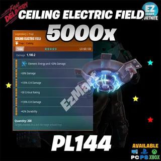 Ceiling Electric Field