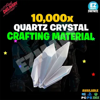 10,000x Quartz Crystal