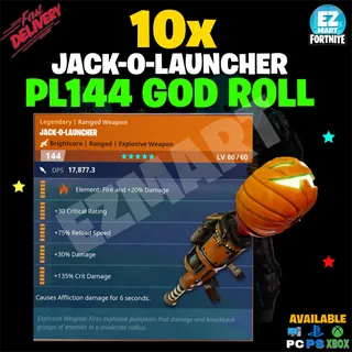 10 Jack-O-Launcher 