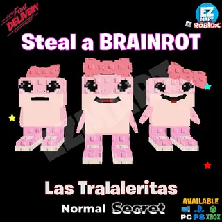 1x Las Tralaleritas | Steal a Brainrot