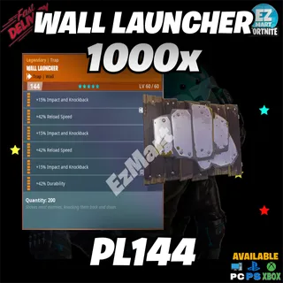 1000 Wall Launcher