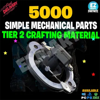5,000x Simple Mechanical Parts