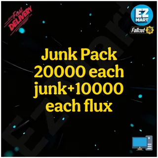 Junk Pack(20000 each junk+10000 each flux)