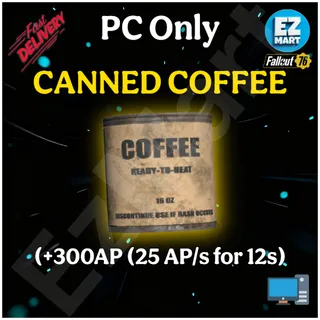 2000 Canned Coffee pack (+300AP (25 AP/s for 12s)