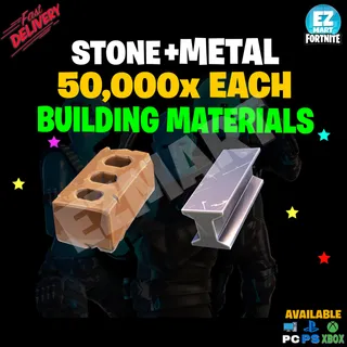 50,000 Each Metal+Stone