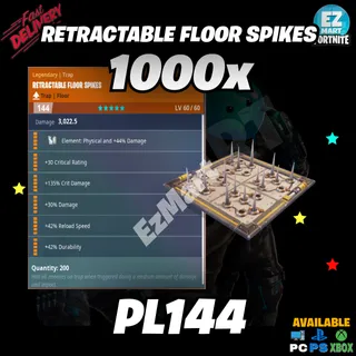 Retractable Floor Spikes