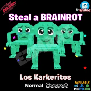1x Los Karkeritos | Steal a Brainrot