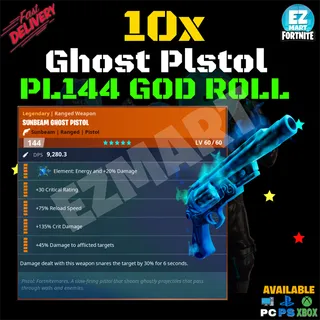 10 Ghost Pistol 