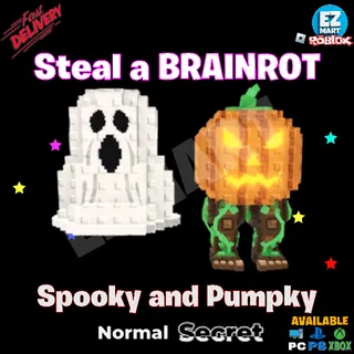 1x Spooky and Pumpky | Steal a Brainrot