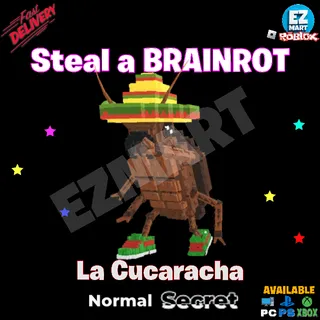 1x La Cucaracha | Steal a Brainrot