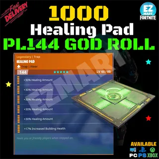 1,000x Healing Pad Traps PL144