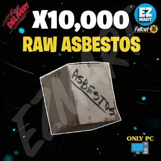 x10,000 Raw Asbestos